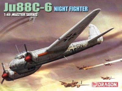 Dragon 5540 Немецкий ночной истребитель Ju 88 1/48