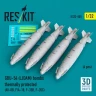 Reskit 32505 GBU-54 (LJDAM) bombs thermally prot. (4 pcs) 1/32