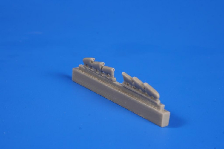 CMK Q72223 Hurricane Mk. I - Exhausts /Triple Ejector -No 1/72