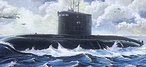 Trumpeter 05903 Подводная лодка &quot;Варшавянка&quot; 1/144