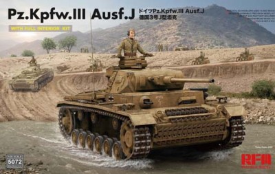 RFM 5072 PzKpfw III Ausf. J w/full interior 1/35