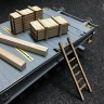 Sabre model 35B05 Железнодорожный деревянные аксессуары 1/35