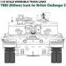 RFM 5054 Workable track links for Challenger 2 1/35