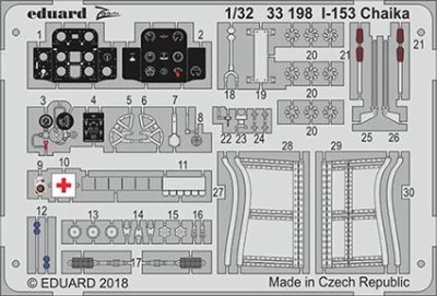 Eduard 33198 I-153 Chaika 1/32