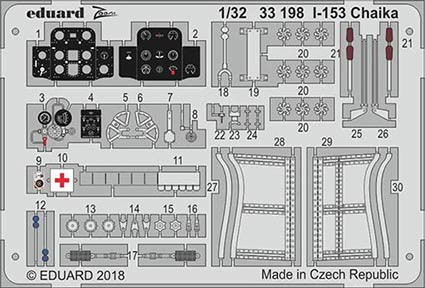 Eduard 33198 I-153 Chaika 1/32