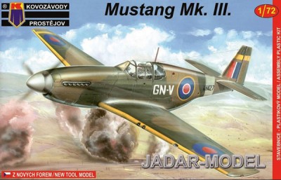 Kovozavody Prostejov 72031 Mustang Mk.III 1/72