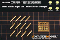 Voyager Model VBS0318 WWII British 17pdr Gun Ammunition cartridge(For All) 1/35