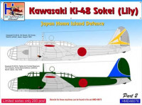 Hm Decals HMD-48078 1/48 Decals Ki-48 Sokei Japan Home Isl.Def. Part 2