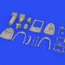 Eduard 648599 F-6D cameras (EDU) BRASSIN 1:48