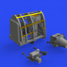 Eduard 648599 F-6D cameras (EDU) BRASSIN 1:48