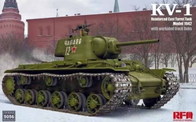 RFM 5056 KV-1 Model 1942 Reinforced Cast Turret 1/35