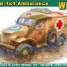 ACE 72596 WC-9/18/27 1/2 ton Ambulance Truck 4x4 1/72