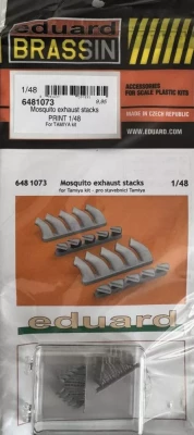 Eduard 6481073 BRASSIN Mosquito exhaust stacks (TAM) 1/48