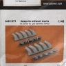 Eduard 6481073 BRASSIN Mosquito exhaust stacks (TAM) 1/48