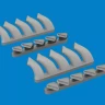 Eduard 6481073 BRASSIN Mosquito exhaust stacks (TAM) 1/48