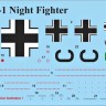 ICM 72209 Luftwaffe Night Fighters (3 kits) 1/72