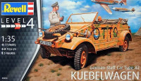 Revell 03253 GERMAN STAFF CAR TYPE 82 KUEBELWAGEN 1/35