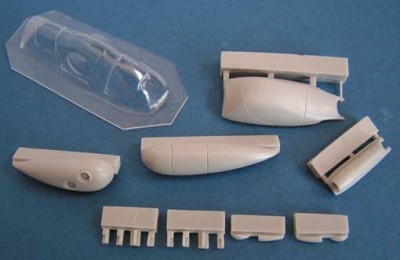 Pavla Models U48062 1/48 Spitfire PR IC detail set+vacu canopy (AIRF)