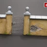 Plusmodel M-626 Garden Wall (diorama set) 1/35