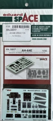 Eduard 3DL32017 AH-64E SPACE (TAKOM) 1/35