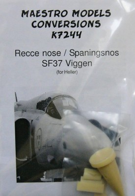 Maestro Models MMCK-7244 1/72 SAAB 37 Viggen recce nose (HELL)