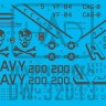 HAD DW32013 Decal F-14A Jolly Rogers Low Visibility 1/32