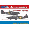 AML AMLA72046 RAF Night Fighters - 6 stub exh.versions Pt.1 1/72