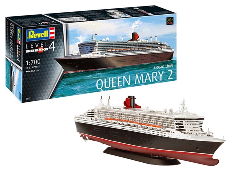 Revell 05231 Queen Mary 2 1/700