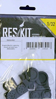 Reskit RS32-0301 English Electric Lightning Колеса early type 1/32