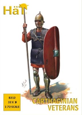 HAT 8212 Carthaginian Veteran Spearmen 1/72