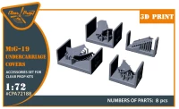 Clear Prop A72188 MiG-19 Undercarriage covers (CL.PROP) 1/72