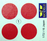 LF Model C7228 Decals for I-16 type 10 Rata (over Japan) 1/72