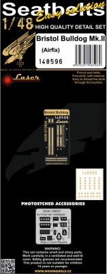 HGW 148596 Seatbelts Bristol Bulldog Mk.II (AIRF) 1/48