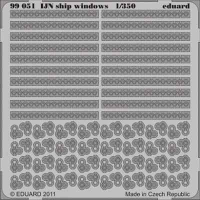 Eduard 99051 IJN ship windows 1/350