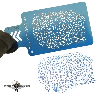 77 Propeller 77PRP015 Airbrush Stencils for fine details