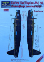 LF Model M7231 Mask V.Wellington Mk.IC (ITAL/TRUMP) A-scheme 1/72