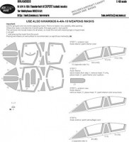 New Ware NWA-M0638 1/48 Mask N/AW A-10A Thunderbolt II EXPERT (HOBBY)