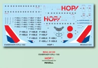 BOA Decals 44133 Decals Embraer ERJ-190 HOP! (REV) 1/144