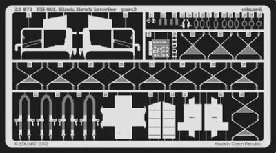 Eduard 32071 UH-60L interior 1/35 ACA