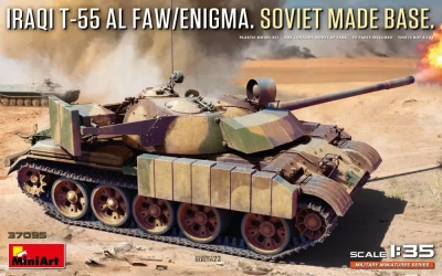 Miniart 37095 Iraqui T-55 Al Faw/Enigma, Soviet Made Base 1/35