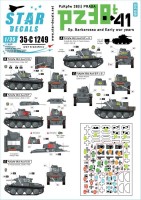 Star Decals 35-C1249 Pz.Kpfw 38(t) Praga. Operation Barbarossa and Early war years. Eastern front 1/35
