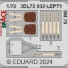 Eduard 3DL72032 SM.79 SPACE (ITAL) 1/72