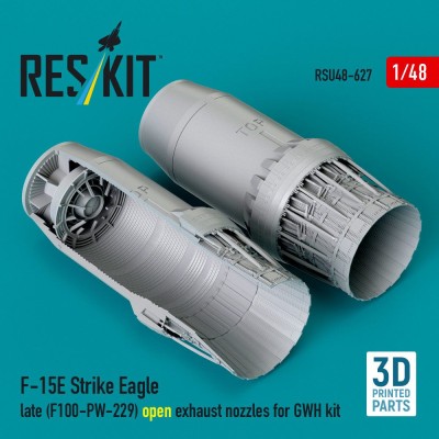 Reskit RSU48-627 F-15E Strike Eagle late (F100-PW-229) exh.n. 1/48