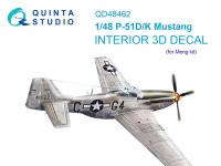 Quinta Studio QD48462 P-51D/K (Meng) 1/48