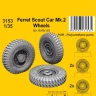 CMK SP3153 Ferret Scout Car Mk.2 Wheels (AIRFIX) 1/35