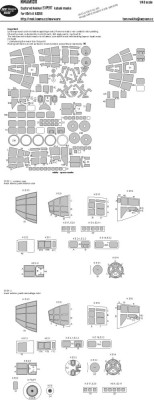 New Ware NWA-M1311 Mask Captured Heinkel EXPERT (ICM 48268) 1/48