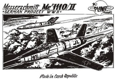 Planet Models PLT006 Messerschmitt Me P.1110/ II 1/72