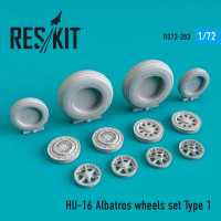 Reskit RS72-0283 HU-16 Albatros wheels set Type 1 1/72