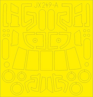 Eduard JX249 Mask 1/35 HH-60G (KITTYH)