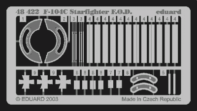 Eduard 48422 F-104C F.O.D. HAS